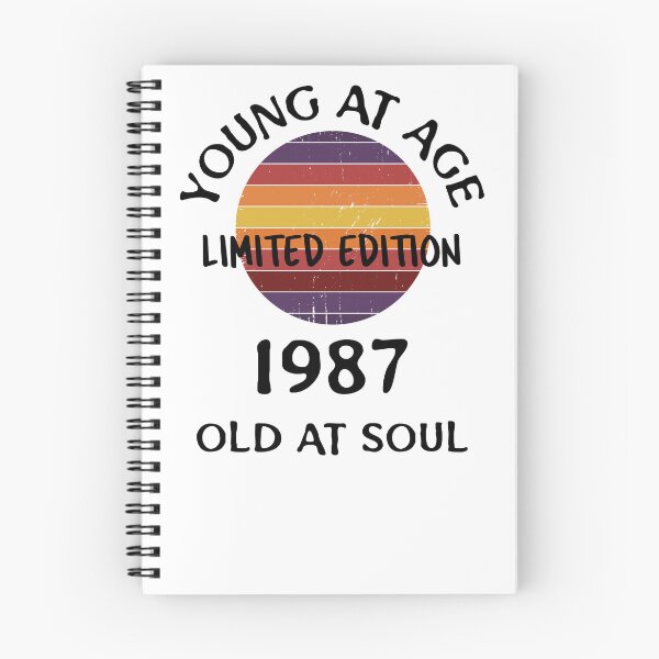 Item preview,  Young at age old at soul 1987 limited edition-birthday designed and sold by Teo13.