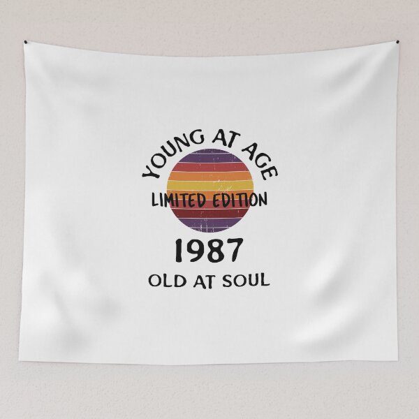 Item preview,  Young at age old at soul 1987 limited edition-birthday designed and sold by Teo13.