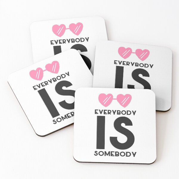 Item preview, Everybody is somebody so bring on the love , Possitive and happy, Take a deep breath, overcome stress and anxiety meditation quote designed and sold by PrimeScripts.