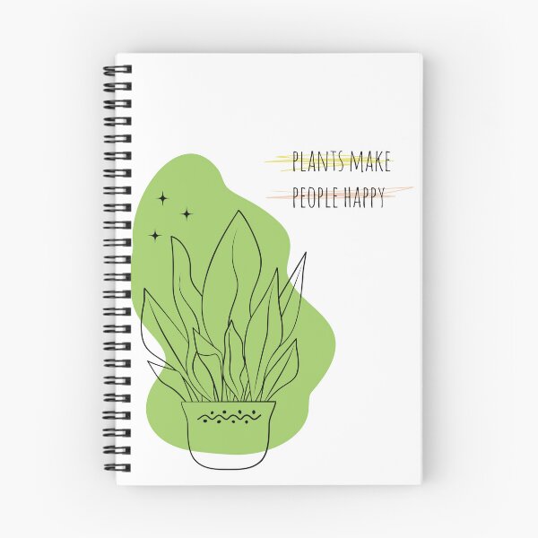 Item preview, Plants Make People Happy- Inspirational Boho Style Plant Quote designed and sold by Naturalist Prints.