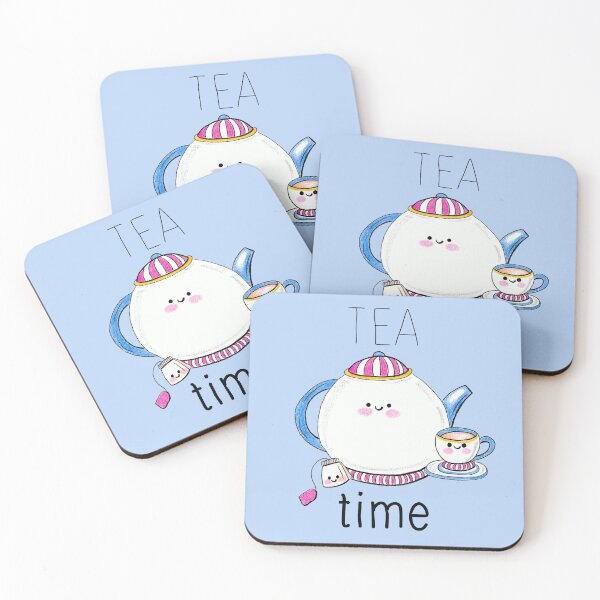 Item preview, Cute Food - Tea Time designed and sold by ThaisMelo.
