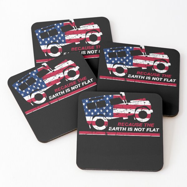 Item preview, Because the earth is not flat-USA America designed and sold by unicornsaholes.