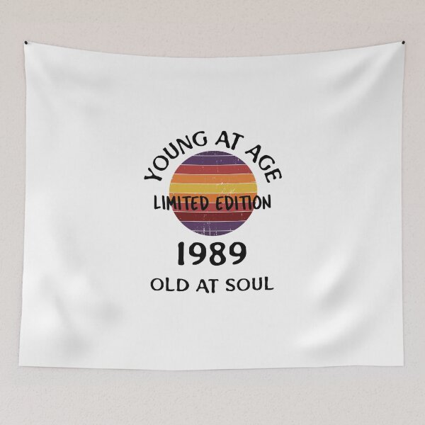 Item preview,  Young at age old at soul 1989 limited edition-birthday designed and sold by Teo13.