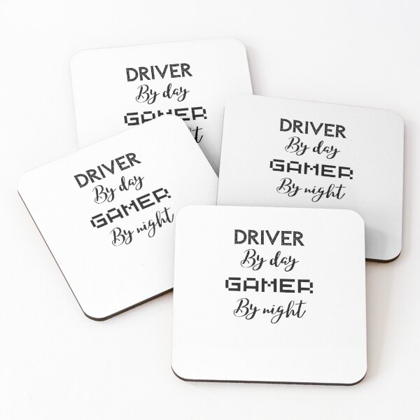 Item preview, funny gaming quote,driver by day Gamer by night,driving and gaming designed and sold by behappysiempre.