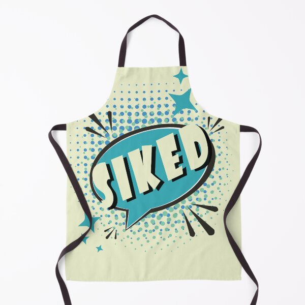 Item preview, SIKED Comic Speech Bubble Meme Funny Teal Green designed and sold by Missing In Art.