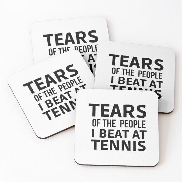 Item preview, Tears of the people I beat at tennis , tennis player gift, funny tennis player gift, tennis lover gift  designed and sold by STELLA-BRILANTE.