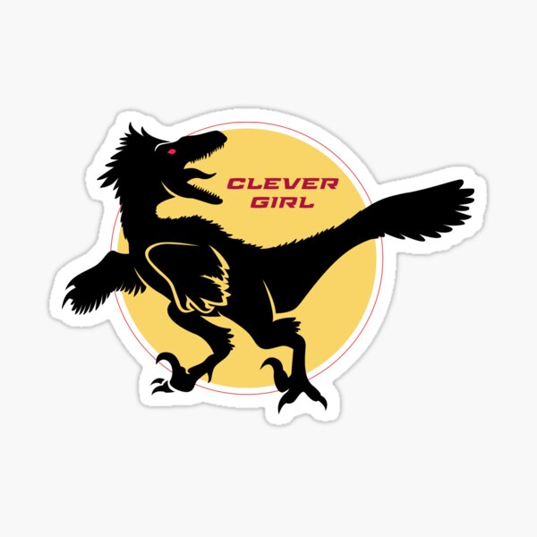 Item preview, Clever Girl — Feathered Raptor Design designed and sold by dcscar.