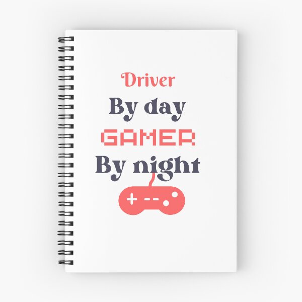 Item preview, funny gaming quote,driver by day Gamer by night,driving and gaming designed and sold by behappysiempre.