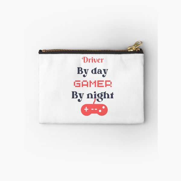 Item preview, funny gaming quote,driver by day Gamer by night,driving and gaming designed and sold by behappysiempre.