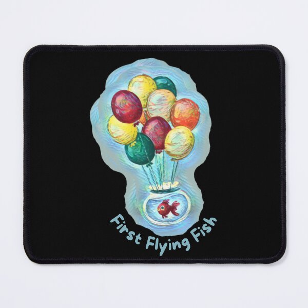 Item preview, First Flying Fish | Funny | Humor| Designs by derickquince designed and sold by DerickQuince.