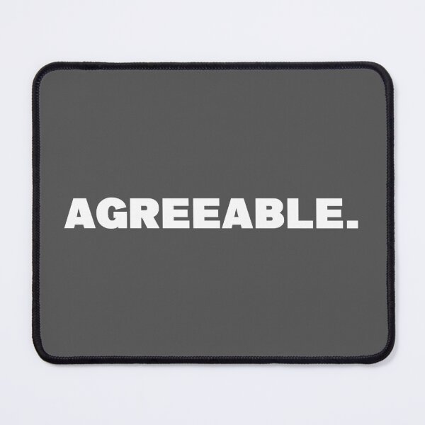 Item preview, Agreeable One Word Quote designed and sold by American-usa.