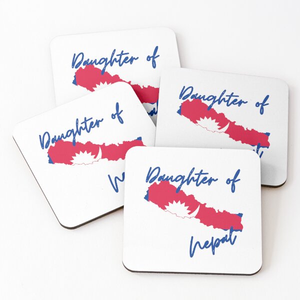 Item preview, Daughter of Nepal Map Flag designed and sold by NovawayDirect.
