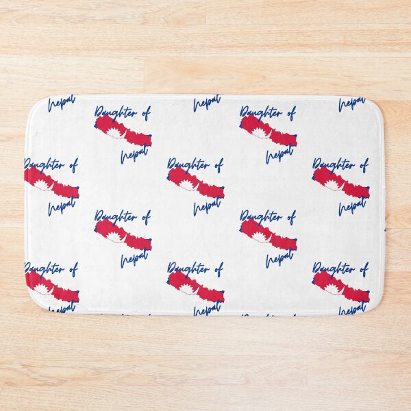Item preview, Daughter of Nepal Map Flag designed and sold by NovawayDirect.