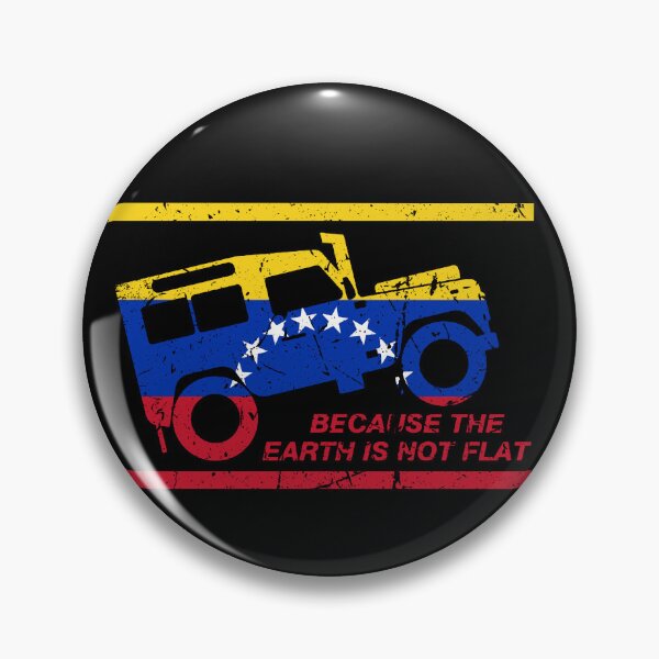Item preview, Because the earth is not flat-Venezuela designed and sold by unicornsaholes.