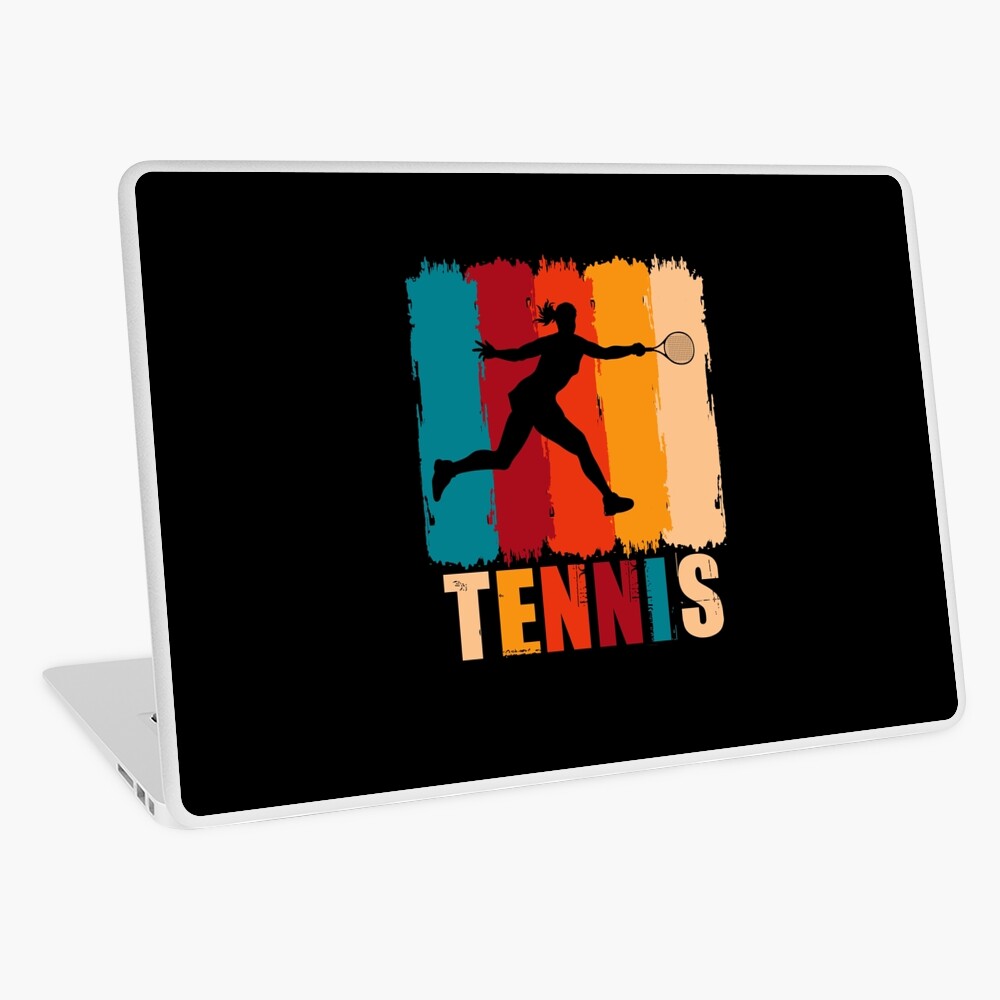 Tennis Vintage Sunset Laptop Skin SOTWK4RN