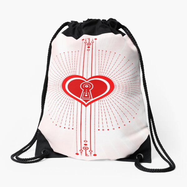 Universal Love Light Code Drawstring Bag