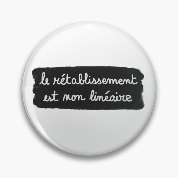 Item preview, Recovery is non-linear, chalk (white on black, white background) designed and sold by MentaLee.