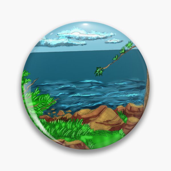 Item preview, Waterscape lakeside designed and sold by Crochetamommy.