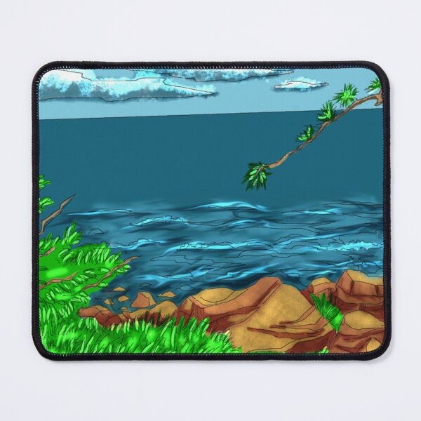 Item preview, Waterscape lakeside designed and sold by Crochetamommy.