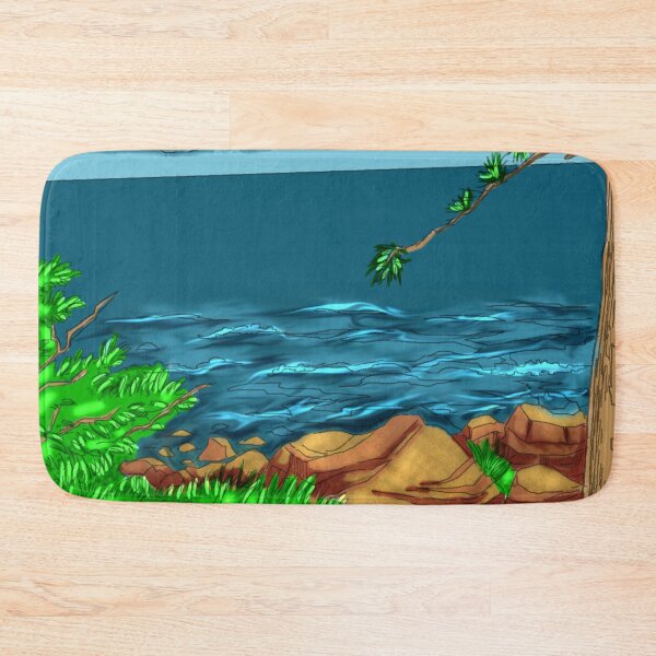 Item preview, Waterscape lakeside designed and sold by Crochetamommy.