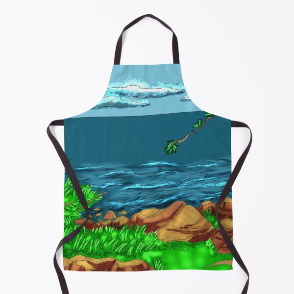 Item preview, Waterscape lakeside designed and sold by Crochetamommy.