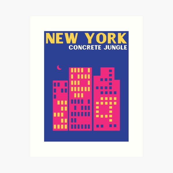 Artikel-Vorschau von Betondschungel von New York, designt und verkauft von Julia Santos.