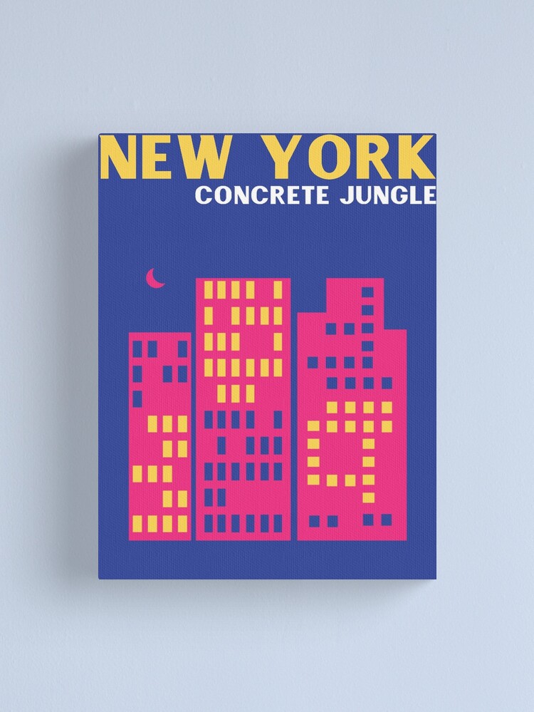 Alternate view of NEW YORK CONCRETE JUNGLE Canvas Print