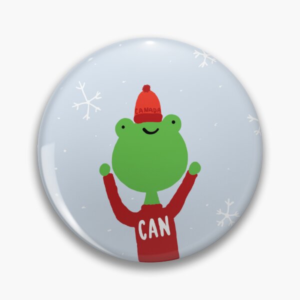 Item preview, Team Canada frog designed and sold by lazyfrog20.