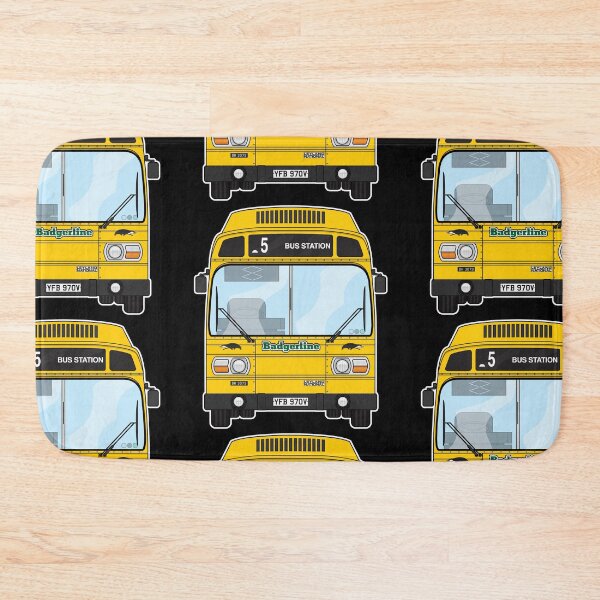 Item preview, Badgerline Leyland National BH3079 mk1 YFB970V Retro Illustration designed and sold by BFXIII.