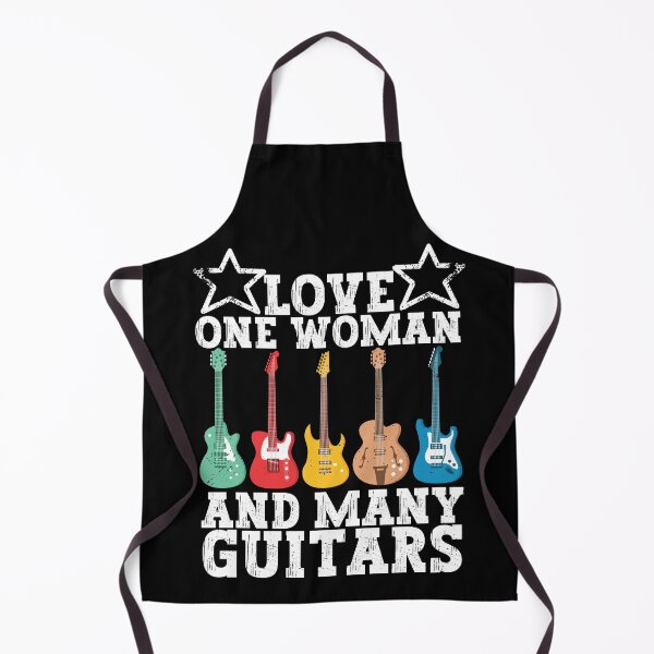 Item preview, Love One Woman And Many Guitars | Guitar shirt designed and sold by FurioInc.