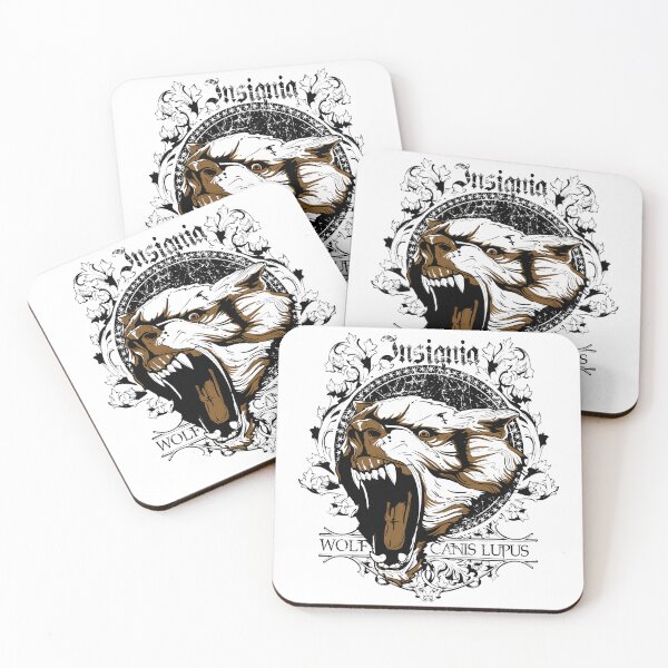 Item preview, Vintage Werewolf Head Insignia designed and sold by ChicLilyShop.