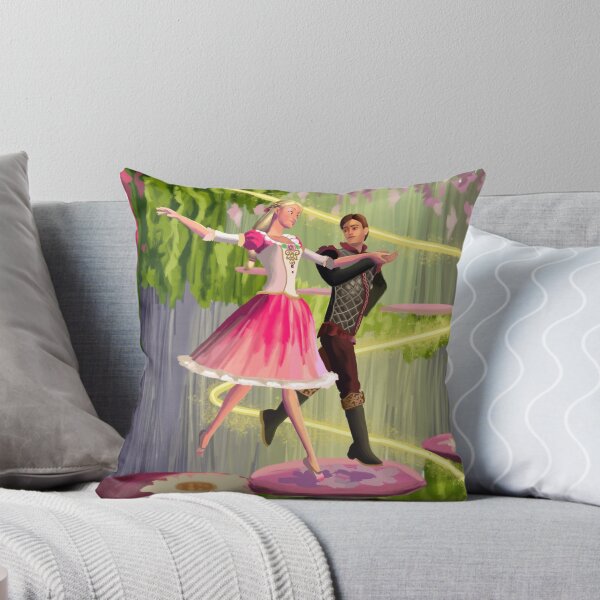 The 12 Dancing Princesses Throw Pillow