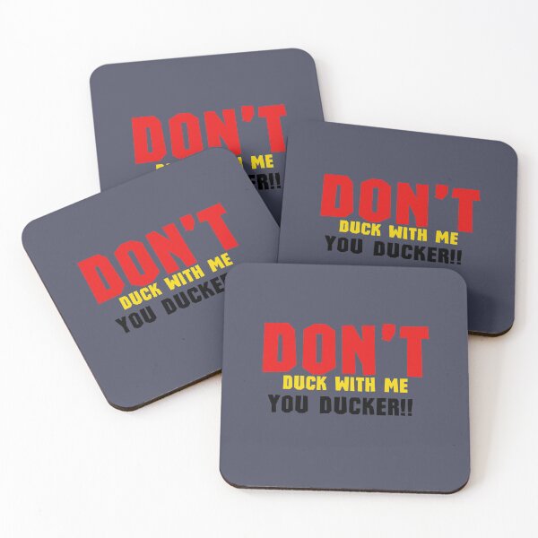 Item preview, Don’t Duck With Me You Ducker ~ Funny Duck Quote Typography For Duck Lovers designed and sold by haRexia.