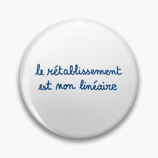 Item preview, Recovery is non-linear, chalk (dark blue, white background) designed and sold by MentaLee.
