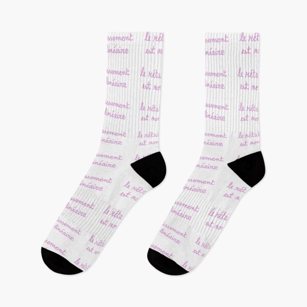 Item preview, Recovery is non-linear, chalk (pink, white background) designed and sold by MentaLee.