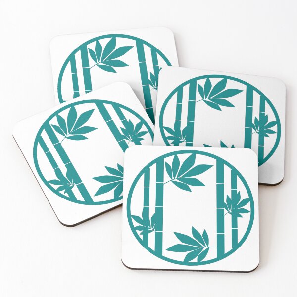 Item preview, Teal Bamboo Forest Round Window Ring designed and sold by MetaCynth.