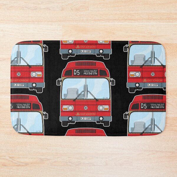 Item preview, East London Leyland National mk1 KJD535P Retro Illustration designed and sold by BFXIII.