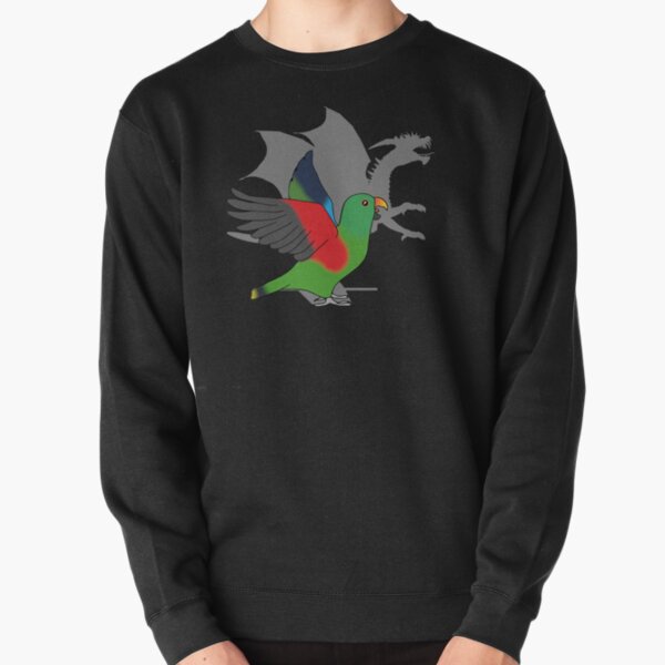Item preview, Male Eclectus Dragon Shadow designed and sold by FandomizedRose.