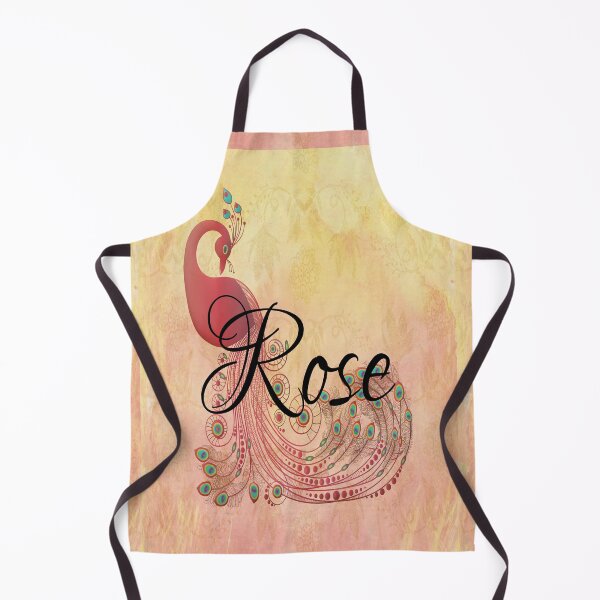 Item preview, Rose name text peacock design delicate designed and sold by Areashor.