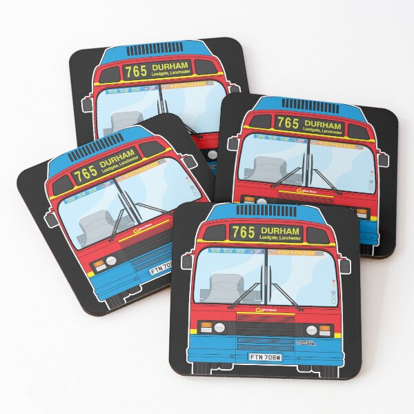 Item preview, Go Wear Buses Leyland National mk2 FTN708W Retro Illustration designed and sold by BFXIII.