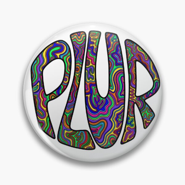 Item preview, PLUR designed and sold by Cosmic Aura Art.