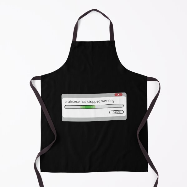 Item preview, Brain.exe Has Stopped Working designed and sold by Malwears.