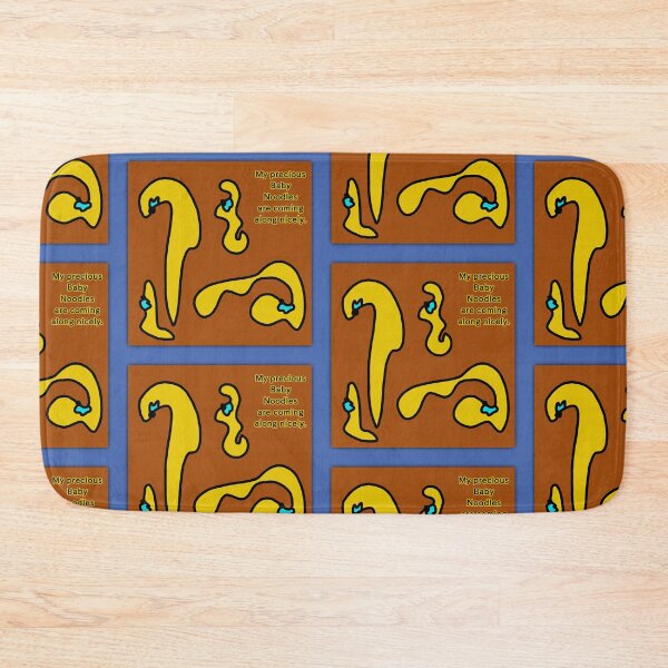 Item preview, Precious Baby Noodles - Pumpkin Pie Orange Background designed and sold by Squeenal461.