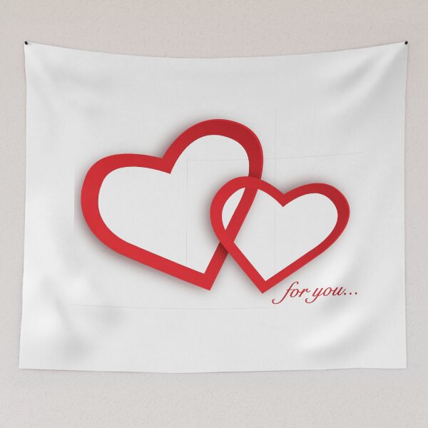 Item preview, Twin Hearts for Lovers - Valentine's Day designed and sold by GnuArt.