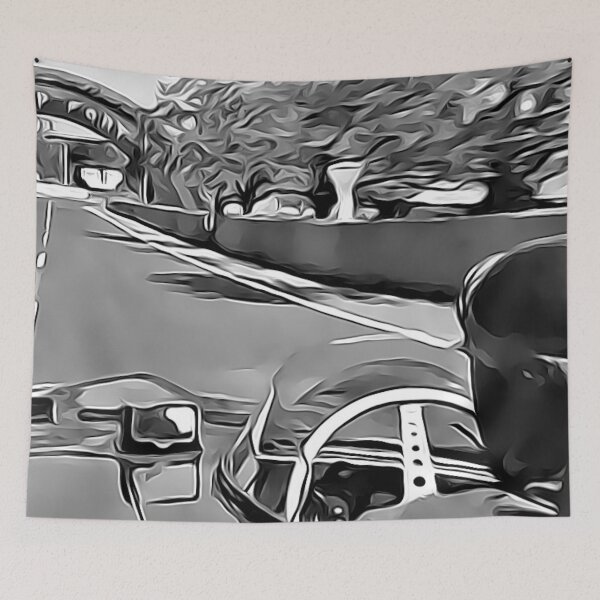 Item preview, Vintage Racing Onboard Le Mans – Classic Endurance Motorsport, Retro Cockpit Racing Poster designed and sold by Road To Track.