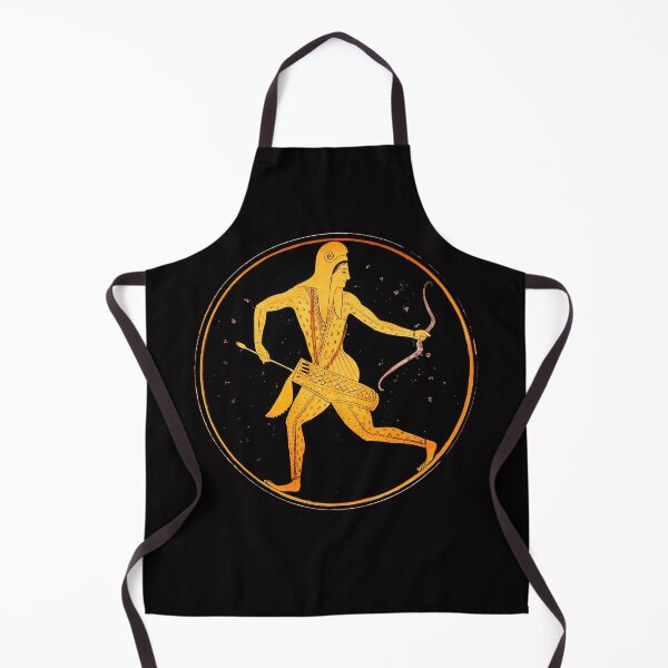 Item preview, SCYTHIAN ARCHER Tondo Greek Attic red Figure designed and sold by BulganLumini.