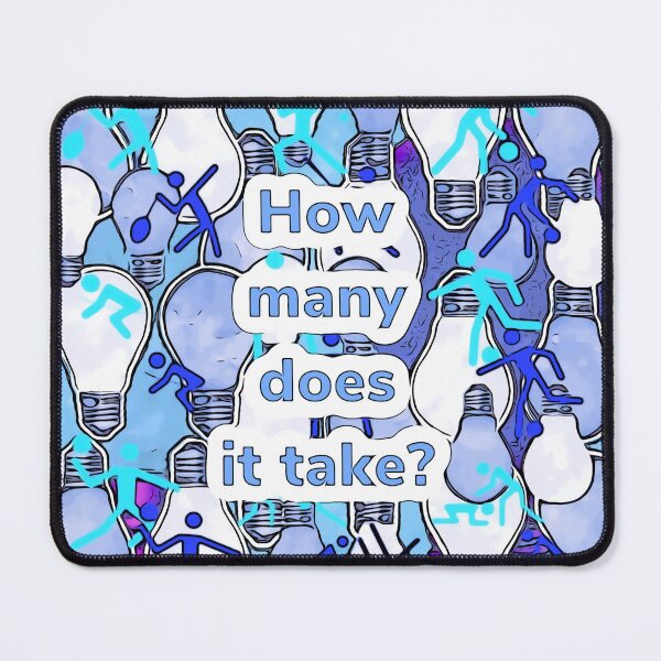 Item preview, How Many graphic print designed and sold by BJG1966.