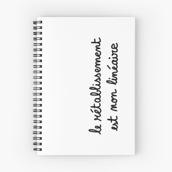 Item preview, Recovery is non-linear, chalk (black, white background) designed and sold by MentaLee.