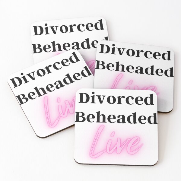 Item preview, Divorced Beheaded Live Six The Musical Dark designed and sold by Mood Mash.