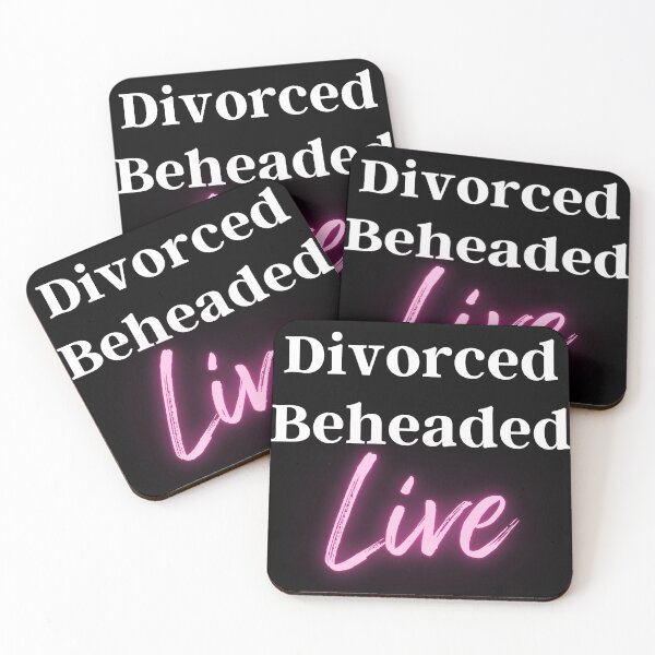 Item preview, Divorced Beheaded Live Six The Musical Light designed and sold by Mood Mash.